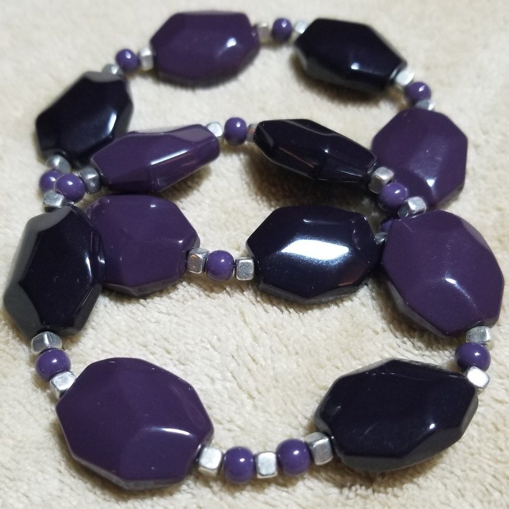 NEW Premier Designs 2 Beaded Stretch Bracelets